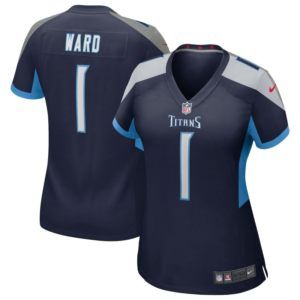 NFL Tennessee Titans Cameron Ward  Women's 2025 NFL Draft First Round Pick Alternate Game Jersey