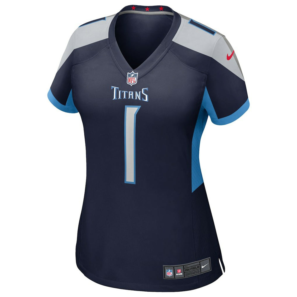 NFL Tennessee Titans Cameron Ward  Women's 2025 NFL Draft First Round Pick Alternate Game Jersey