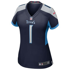 NFL Tennessee Titans Cameron Ward  Women's 2025 NFL Draft First Round Pick Alternate Game Jersey