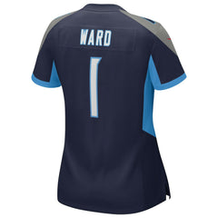 NFL Tennessee Titans Cameron Ward  Women's 2025 NFL Draft First Round Pick Alternate Game Jersey