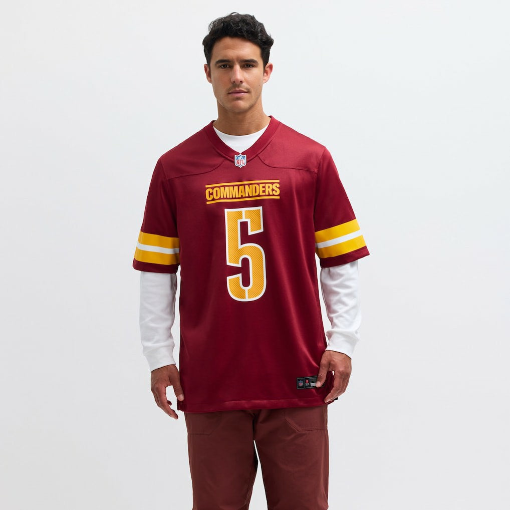 NFL Washington Commanders Jayden Daniels  Player Game Jersey