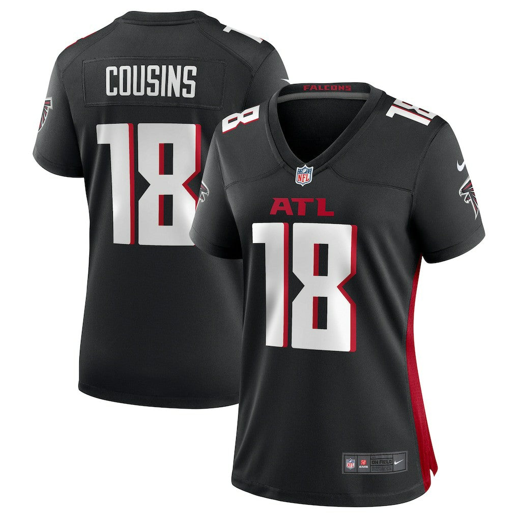 NFL Atlanta Falcons Kirk Cousins  Women's Game Player Jersey