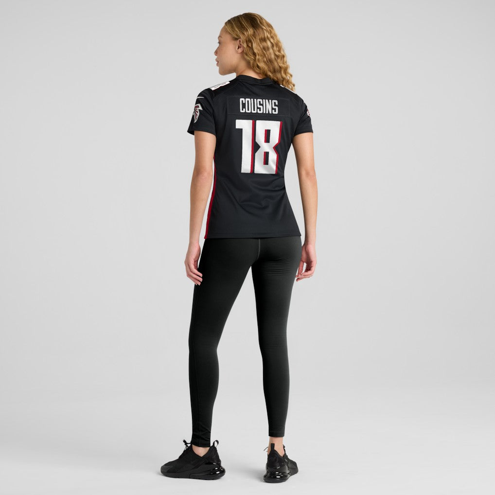 NFL Atlanta Falcons Kirk Cousins  Women's Game Player Jersey
