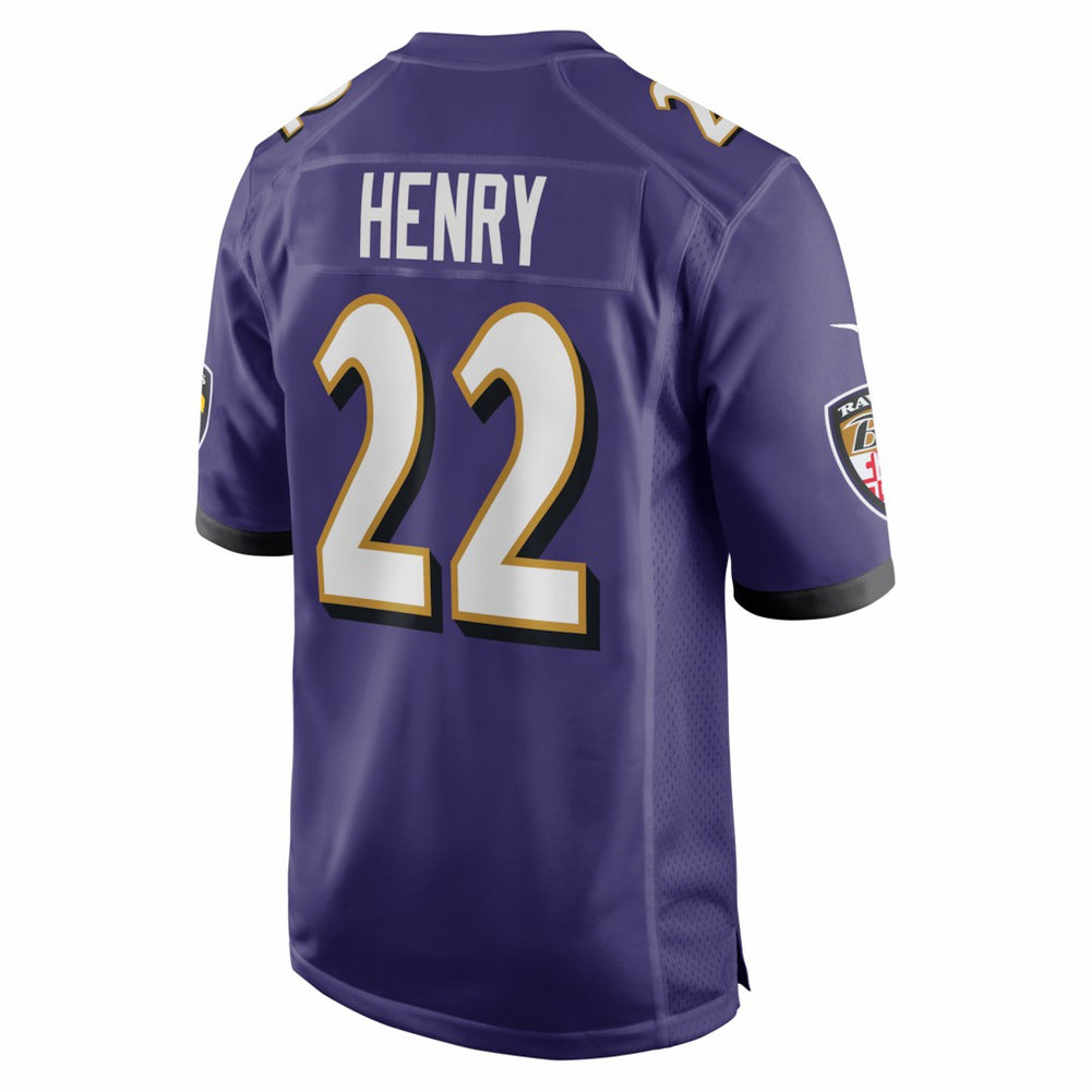 NFL Baltimore Ravens Derrick Henry  Game Player Jersey