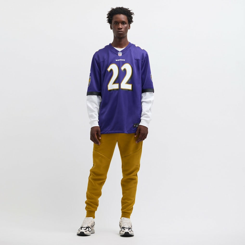 NFL Baltimore Ravens Derrick Henry  Game Player Jersey