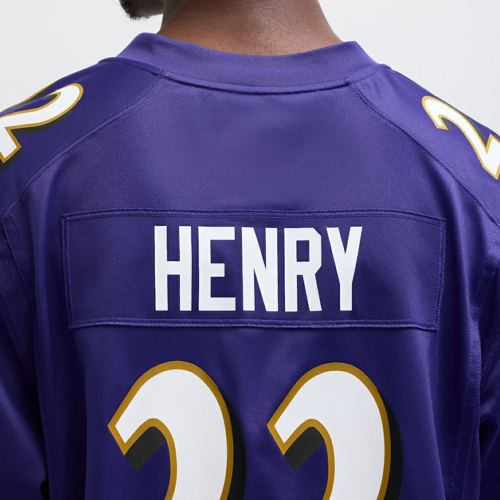 NFL Baltimore Ravens Derrick Henry  Game Player Jersey