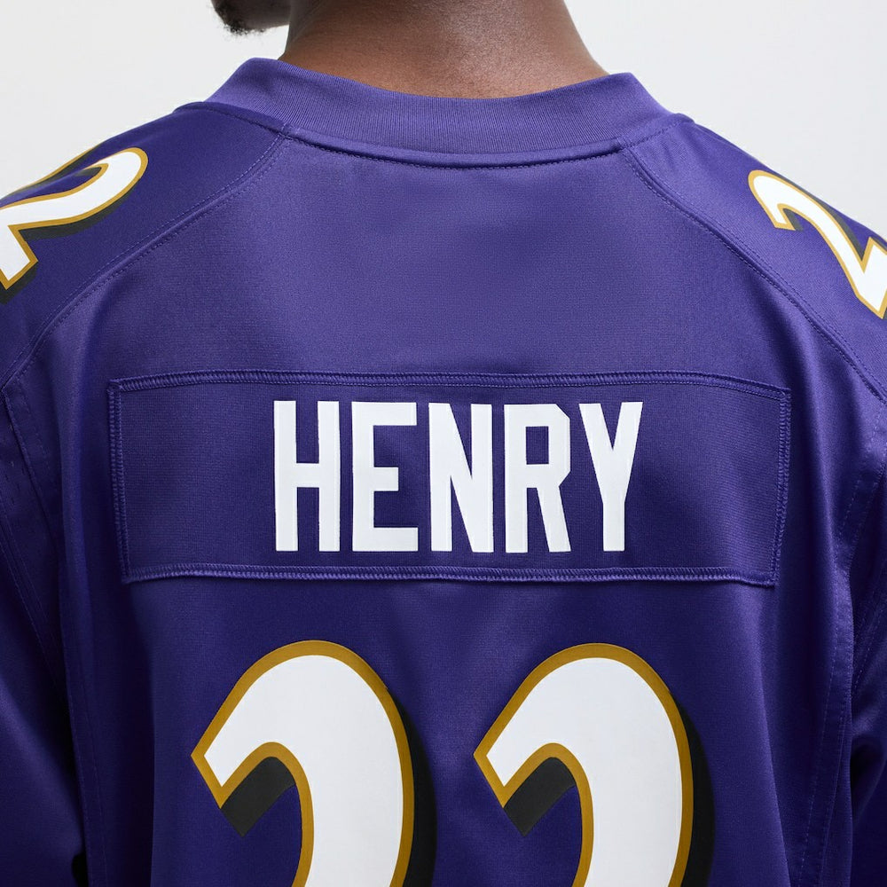 NFL Baltimore Ravens Derrick Henry  Game Player Jersey