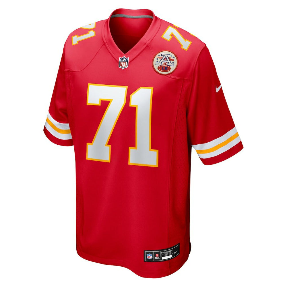 NFL Kansas City Chiefs Josh Simmons  2025 NFL Draft First Round Pick Game Jersey