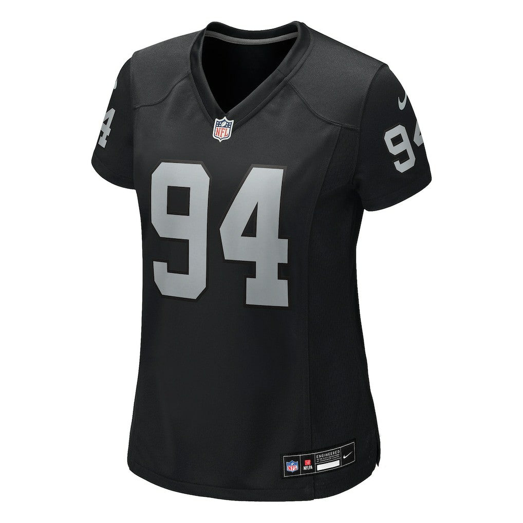 NFL Las Vegas Raiders Christian Wilkins  Women's Team Game Jersey