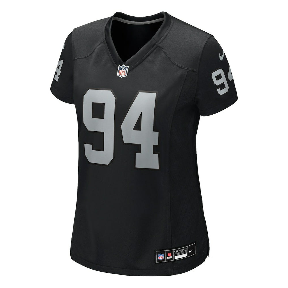 NFL Las Vegas Raiders Christian Wilkins  Women's Team Game Jersey