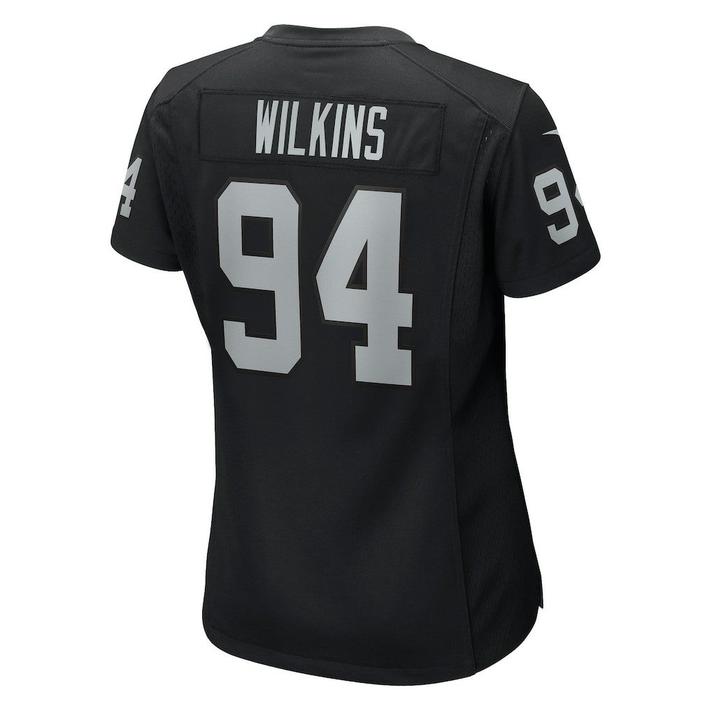 NFL Las Vegas Raiders Christian Wilkins  Women's Team Game Jersey