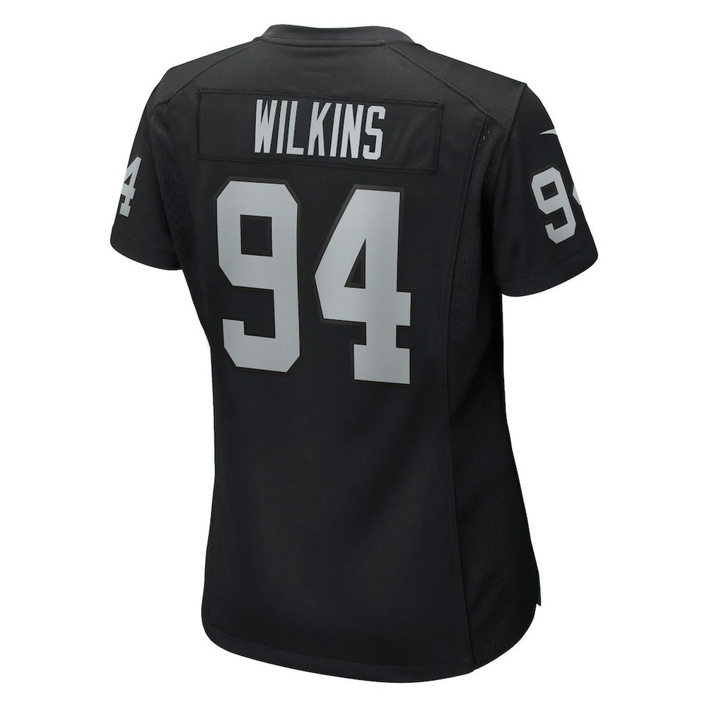NFL Las Vegas Raiders Christian Wilkins  Women's Team Game Jersey