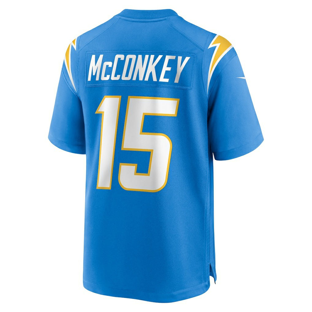 NFL Los Angeles Chargers Ladd McConkey  Player Game Jersey