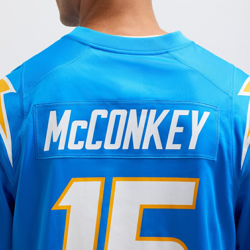 NFL Los Angeles Chargers Ladd McConkey  Player Game Jersey