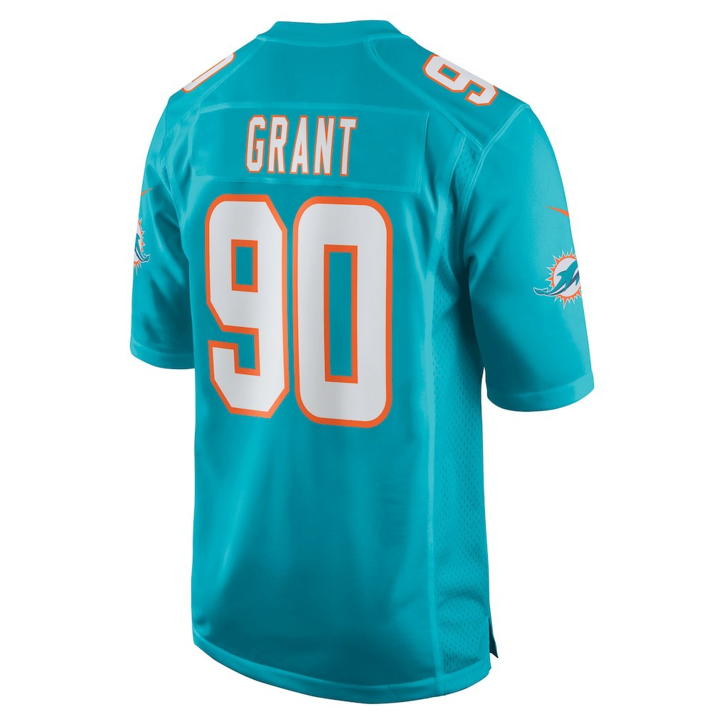 NFL Miami Dolphins Kenneth Grant  2025 NFL Draft First Round Pick Game Jersey