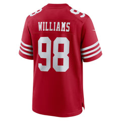 NFL San Francisco 49ers Mykel Williams  2025 NFL Draft First Round Pick Game Jersey