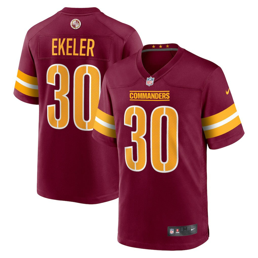 NFL Washington Commanders Austin Ekeler  Game Player Jersey