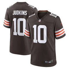 NFL Cleveland Browns Quinshon Judkins  2025 NFL Draft Game Jersey