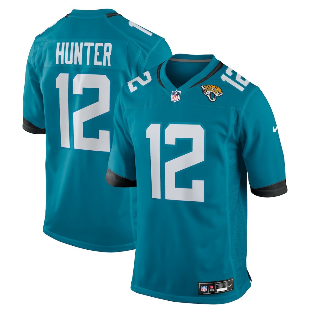 NFL Jacksonville Jaguars Travis Hunter  2025 NFL Draft First Round Pick Game Jersey