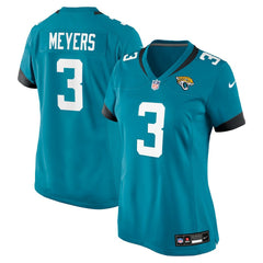 NFL Jacksonville Jaguars Jakobi Meyers  Women's Team Game Jersey