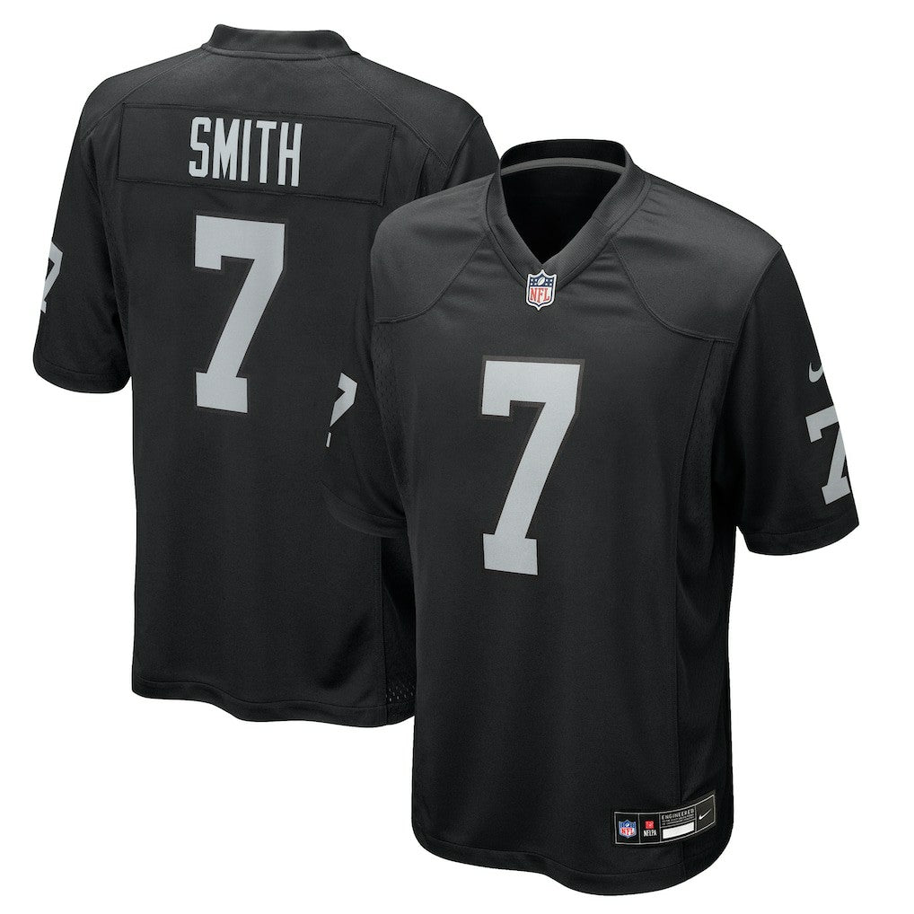 NFL Las Vegas Raiders Geno Smith  Game Player Jersey