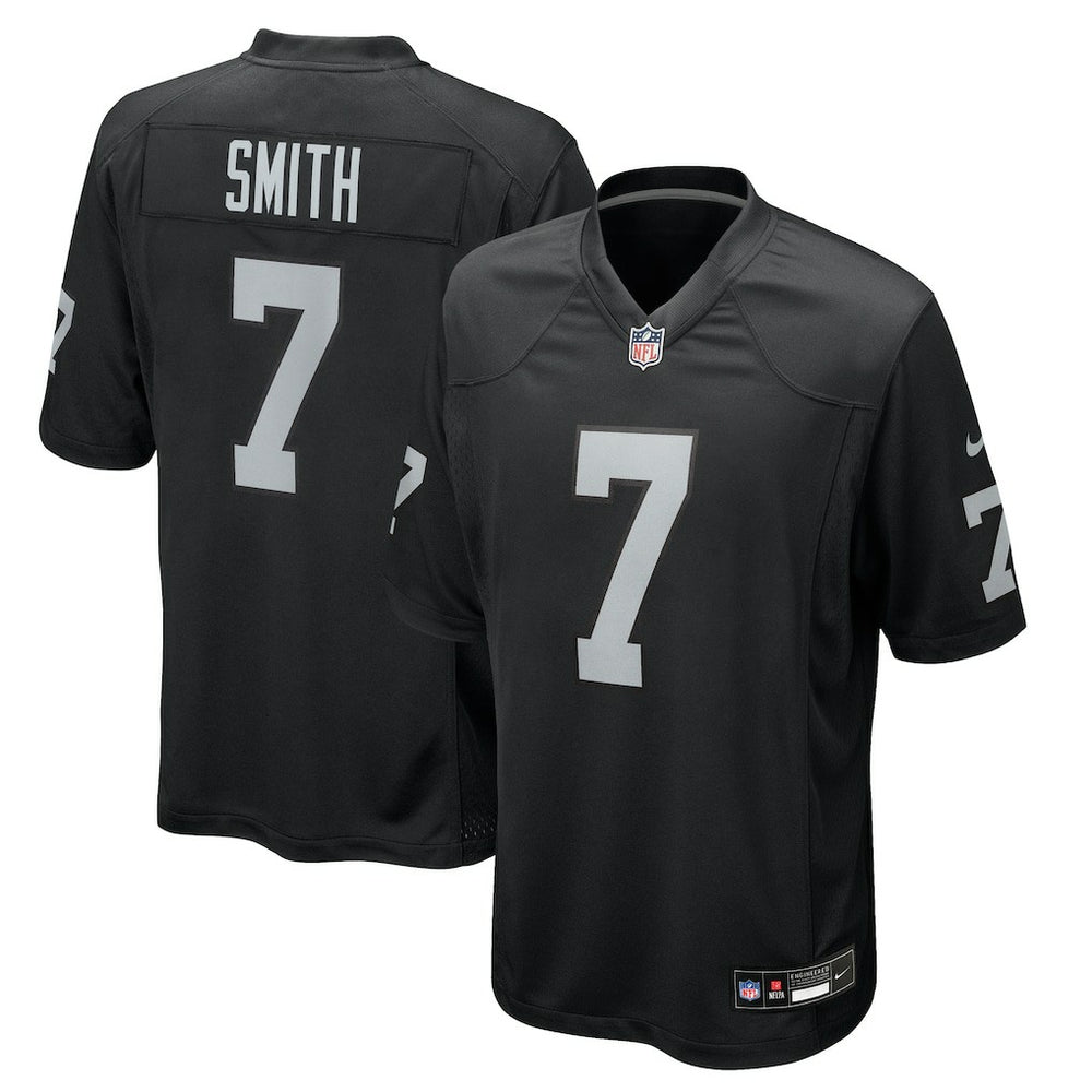 NFL Las Vegas Raiders Geno Smith  Game Player Jersey