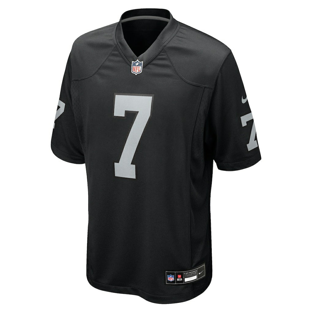 NFL Las Vegas Raiders Geno Smith  Game Player Jersey