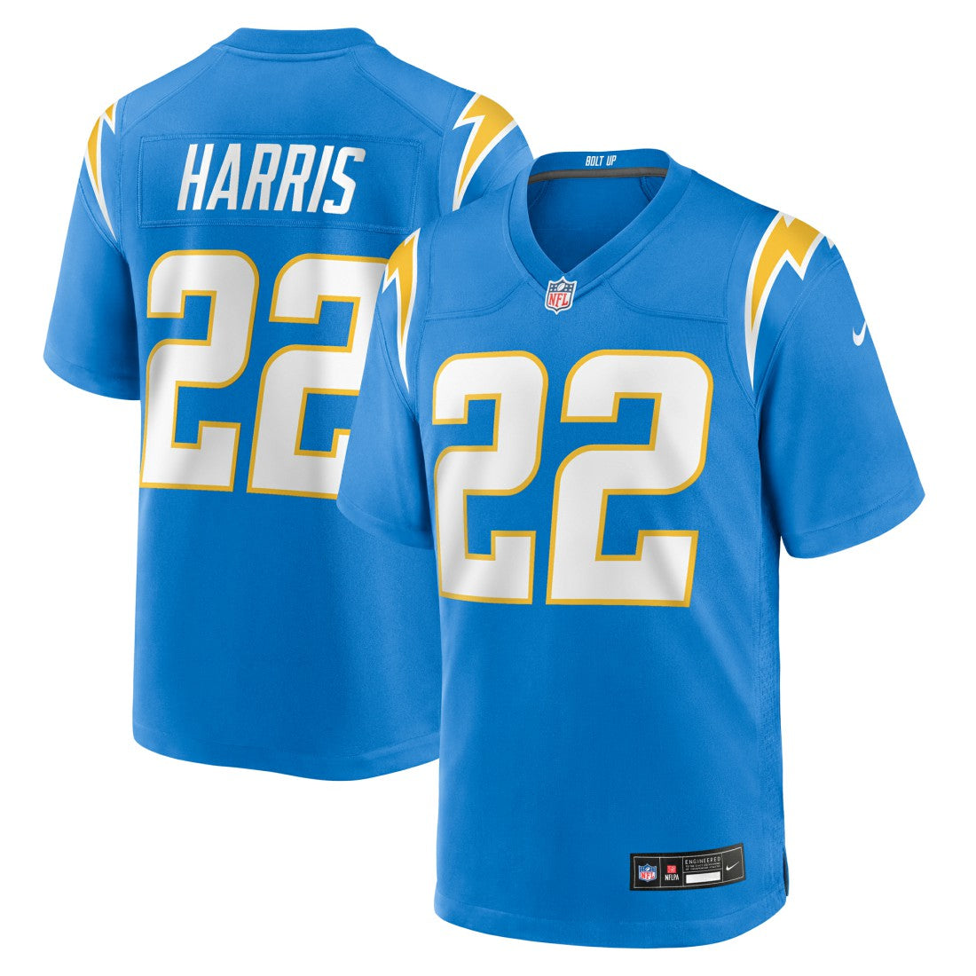 NFL Los Angeles Chargers Najee Harris  Game Player Jersey