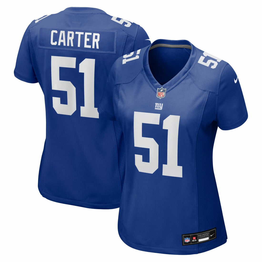 NFL New York Giants Abdul Carter  Women's First Round Pick Game Jersey