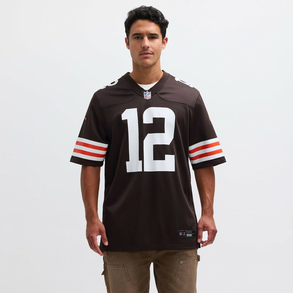NFL Cleveland Browns Shedeur Sanders  2025 NFL Draft Game Jersey