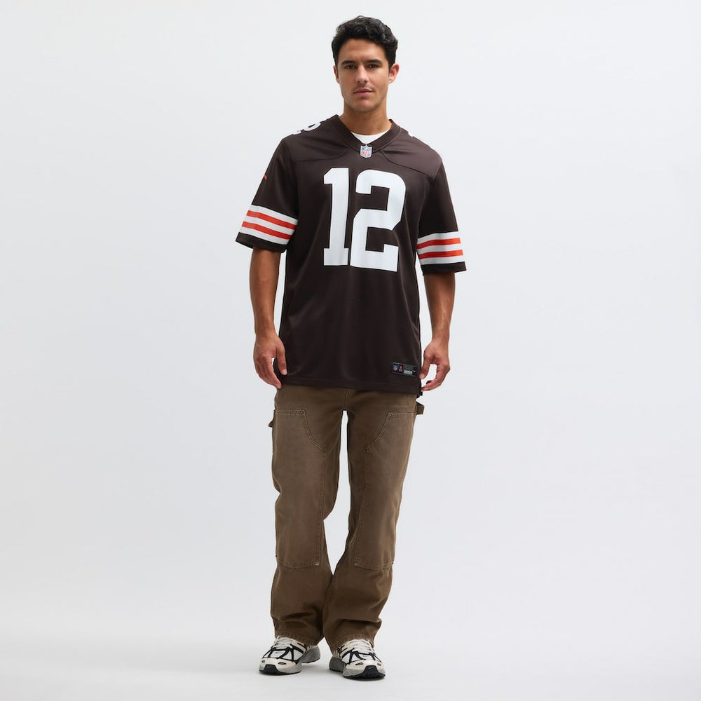 NFL Cleveland Browns Shedeur Sanders  2025 NFL Draft Game Jersey