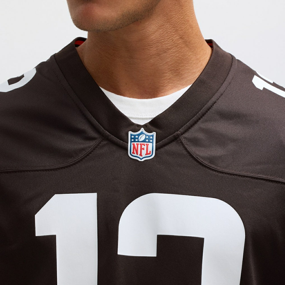NFL Cleveland Browns Shedeur Sanders  2025 NFL Draft Game Jersey