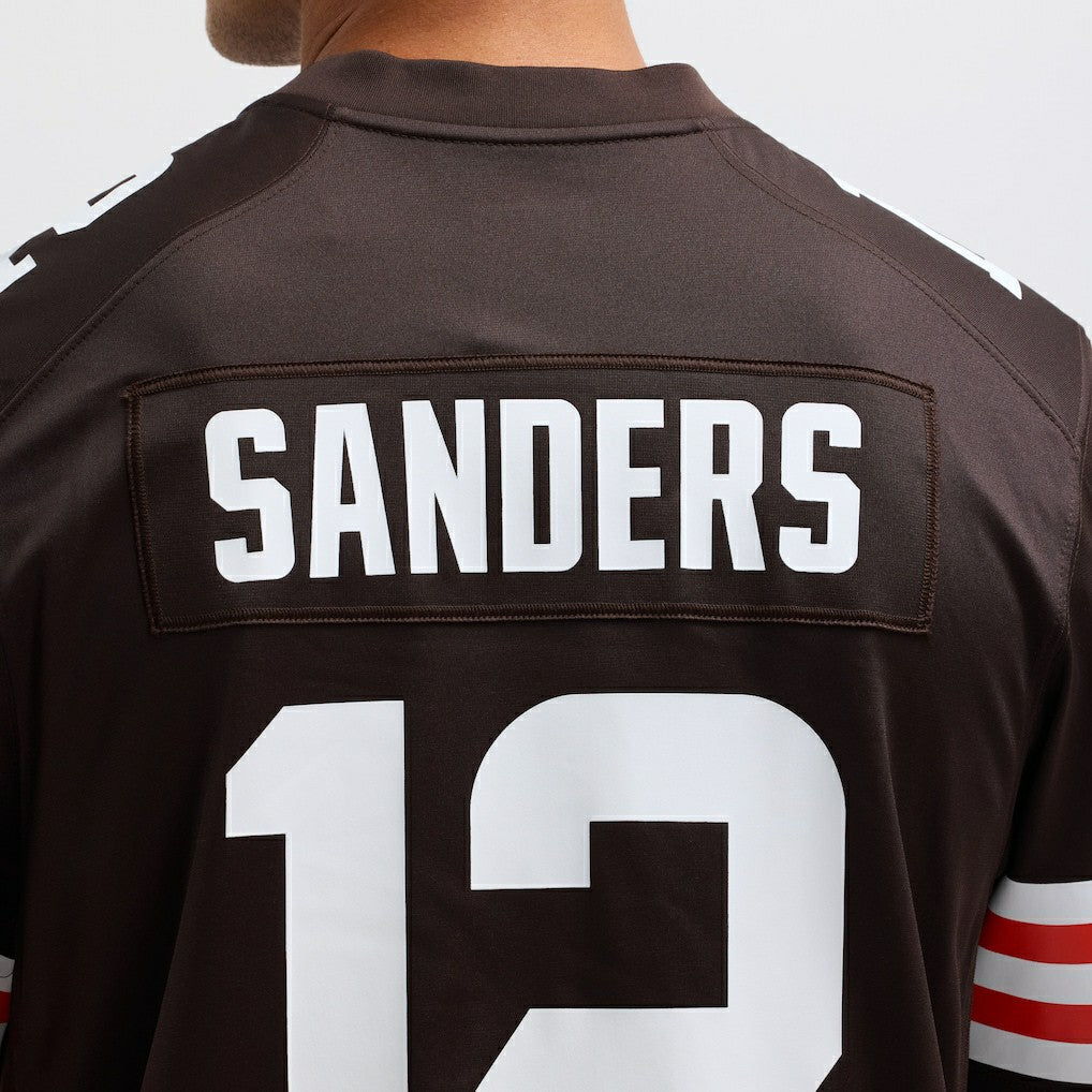 NFL Cleveland Browns Shedeur Sanders  2025 NFL Draft Game Jersey