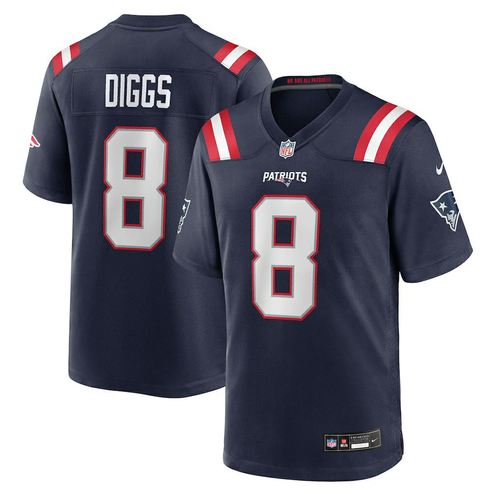 NFL New England Patriots Stefon Diggs  Game Jersey