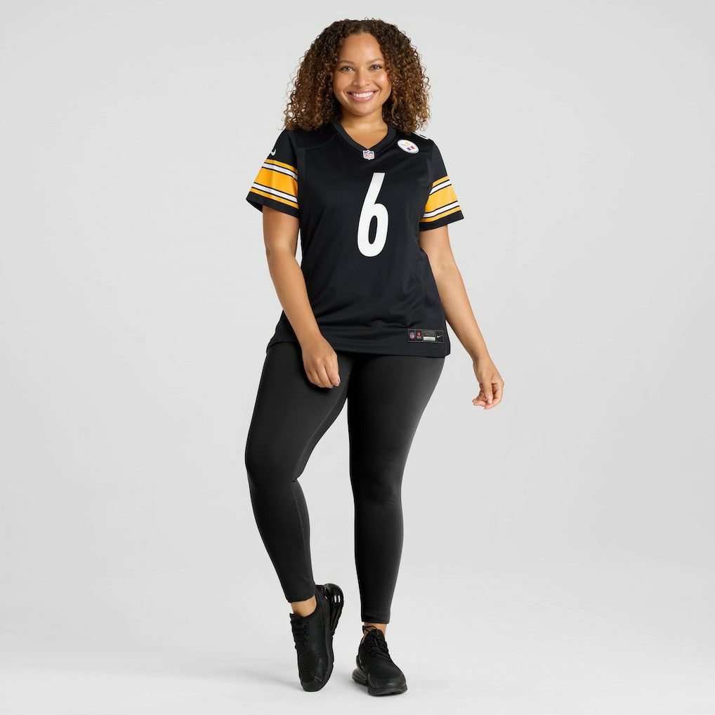 NFL Pittsburgh Steelers Patrick Queen  Women's Game Player Jersey