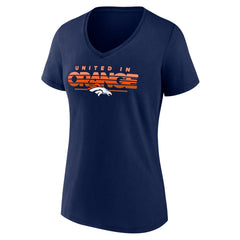 NFL Denver Broncos Women's Defensive Stand V-Neck T-Shirt