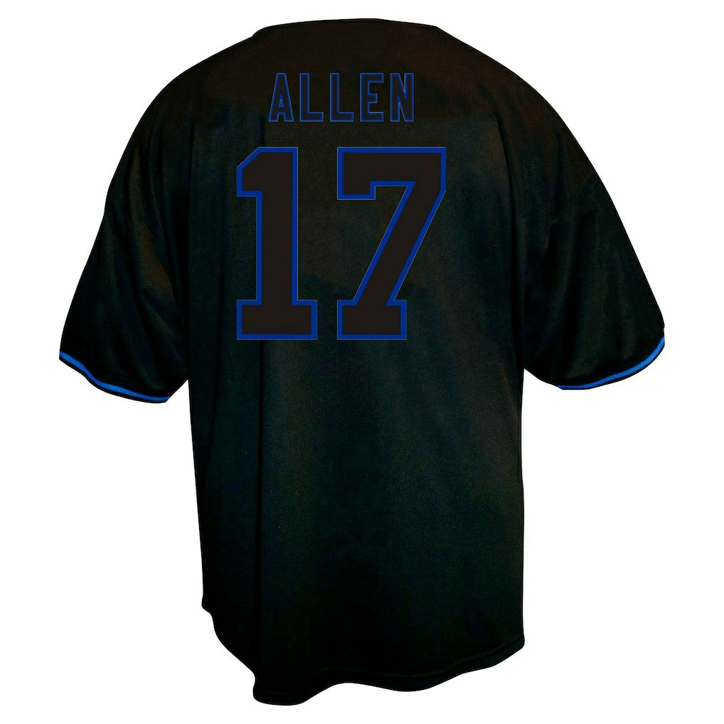 NFL Buffalo Bills Josh Allen  Big & Tall Baseball Button-Up Shirt