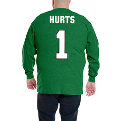 NFL Philadelphia Eagles Jalen Hurts  Big & Tall Thermal Waffle Long Sleeve T-Shirt