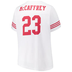 NFL San Francisco 49ers Christian McCaffrey  Women's Plus Size Fashion Jersey