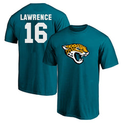 NFL Jacksonville Jaguars Trevor Lawrence  Big & Tall Player Name & Number T-Shirt