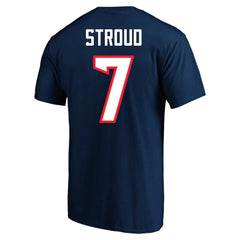 NFL Houston Texans C.J. Stroud  Big & Tall Player Name & Number T-Shirt