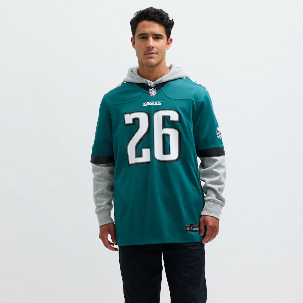 NFL Philadelphia Eagles Saquon Barkley  Game Player Jersey