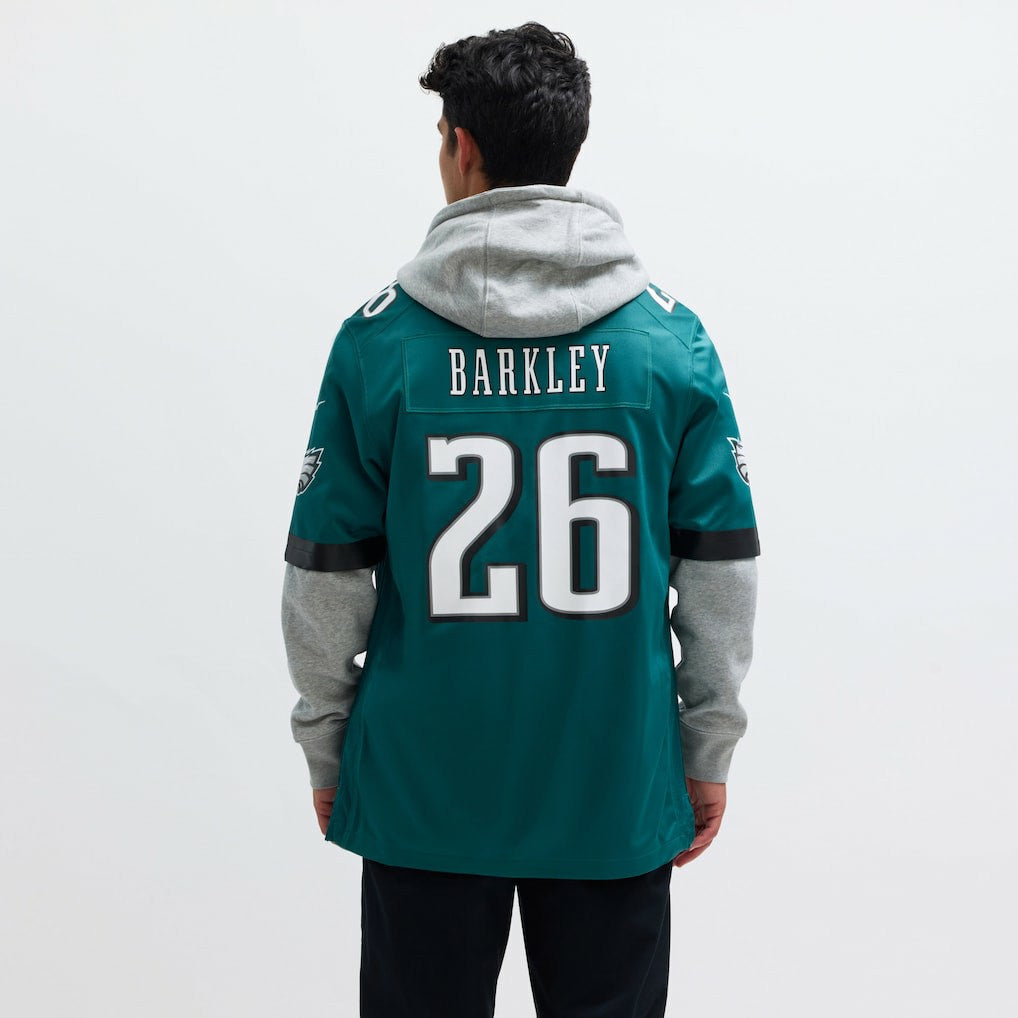 NFL Philadelphia Eagles Saquon Barkley  Game Player Jersey