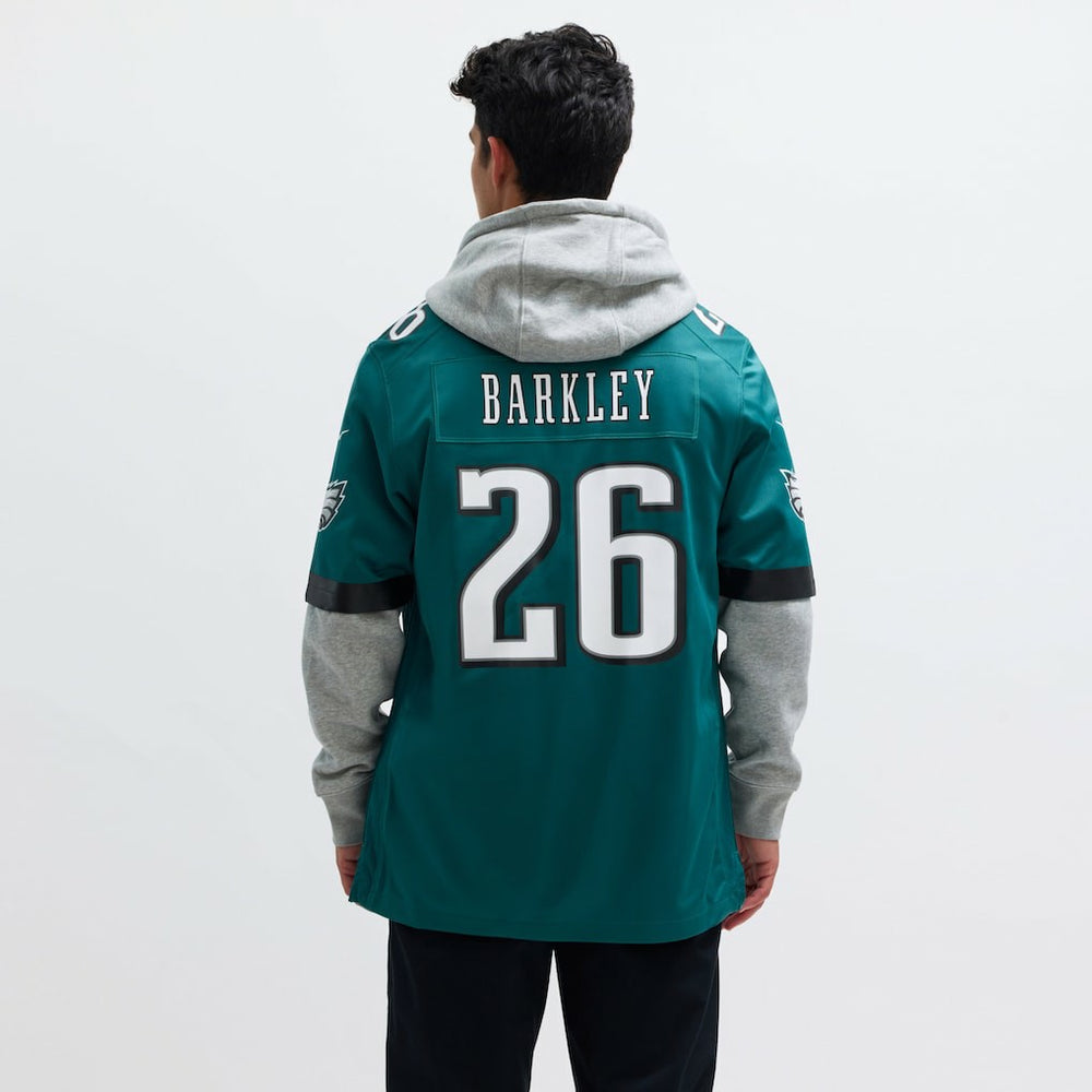 NFL Philadelphia Eagles Saquon Barkley  Game Player Jersey