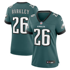 NFL Philadelphia Eagles Saquon Barkley  Women's Game Player Jersey