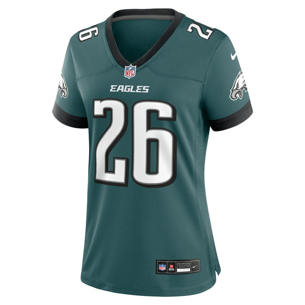 NFL Philadelphia Eagles Saquon Barkley  Women's Game Player Jersey