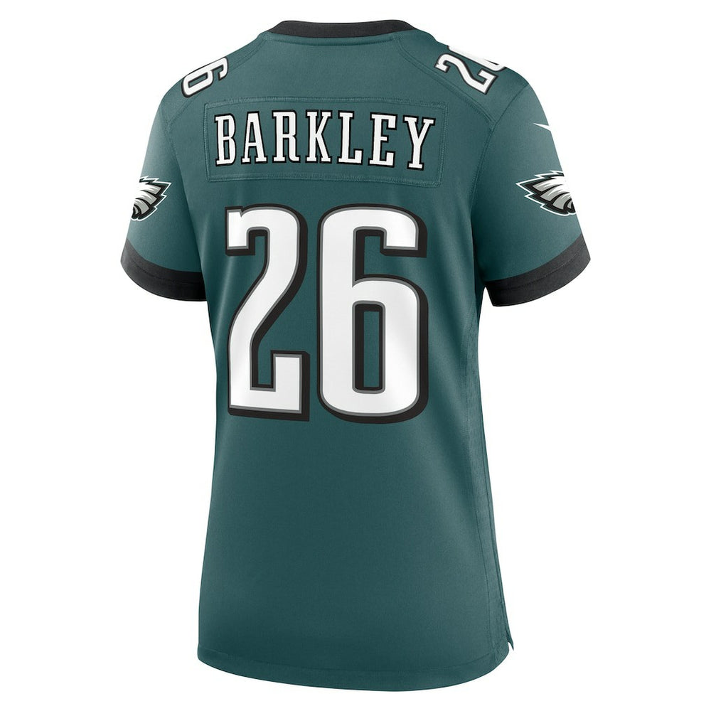 NFL Philadelphia Eagles Saquon Barkley  Women's Game Player Jersey