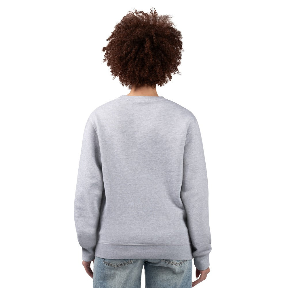 Los Angeles Dodgers G-III 4Her by Carl Banks Women's Team Logo Fleece Pullover Sweatshirt - Heather Gray