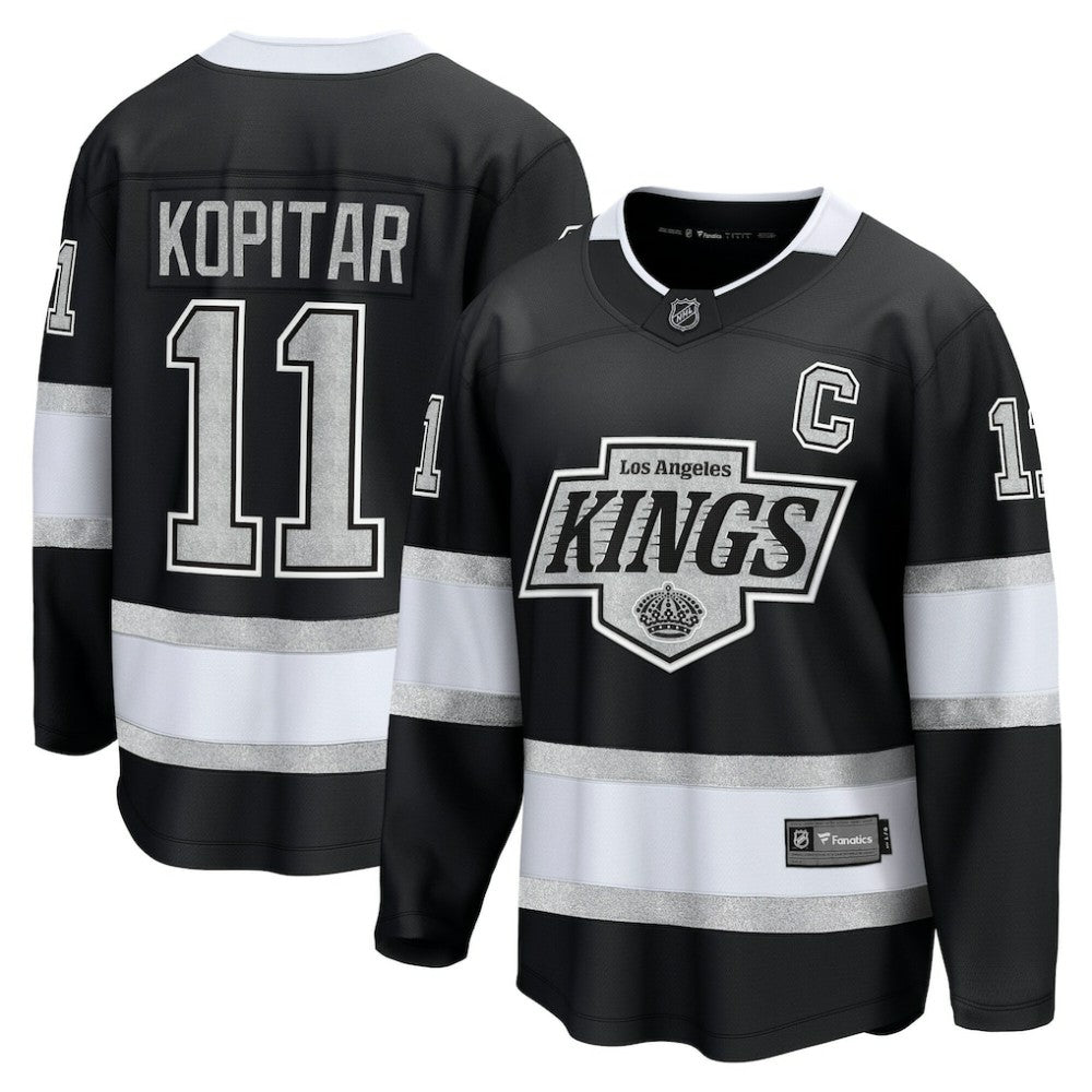 Anze Kopitar Los Angeles Kings Fanatics Home Premier Breakaway Player Jersey