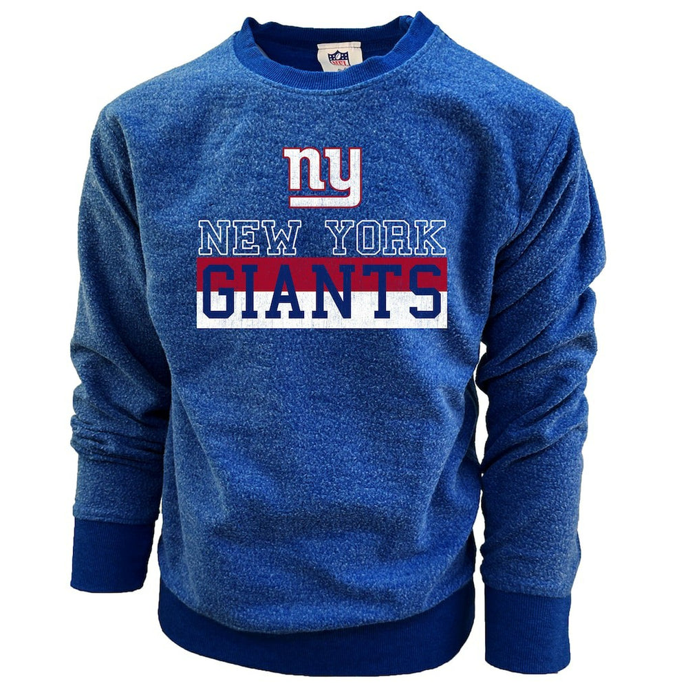 NFL New York Giants Wes & Willy Youth Reversible Fleece Pullover Sweatshirt